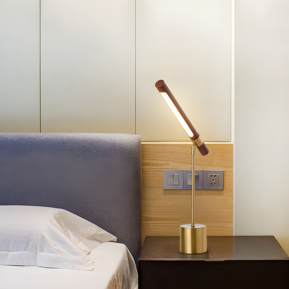Table Lamp with Adjustable Arm | LED Reading