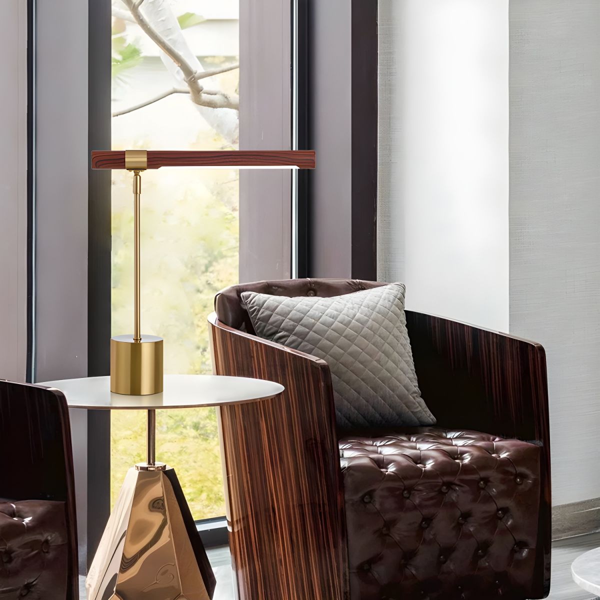 Table Lamp with Adjustable Arm | LED Reading