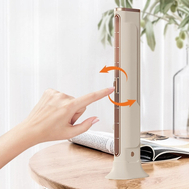 2-in-1 USB Tower Fan Horizontal Vertical Desk | Mini