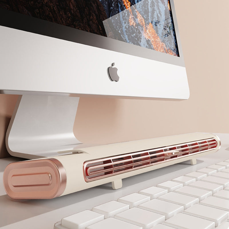 2-in-1 USB Tower Fan Horizontal Vertical Desk | Mini