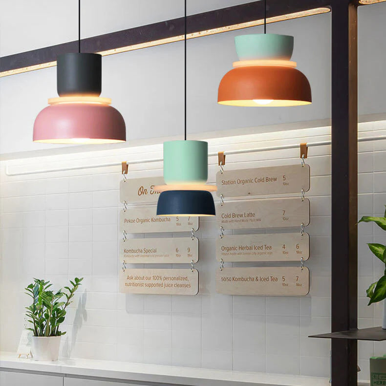 Pendant Light Modern Kitchen | Macaron Style