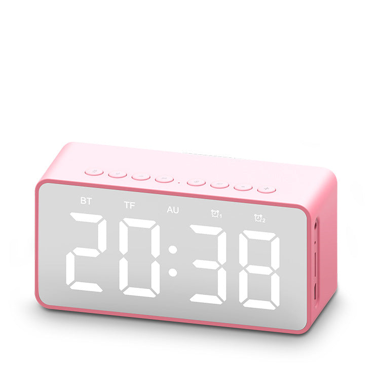 Alarm Clock Digital Mirror Display Bedroom | Bluetooth
