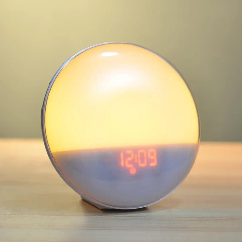 Alarm Clock Digital Sunrise Bedroom Wake Up Light | Lamp