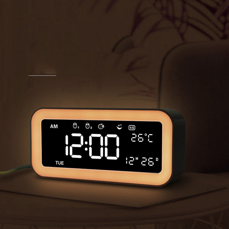 Alarm Clock With LED Display Multifunctional | Digital