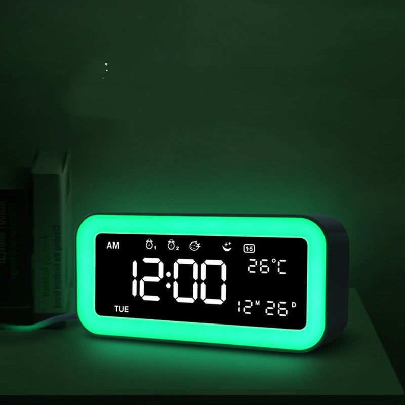Alarm Clock With LED Display Multifunctional | Digital