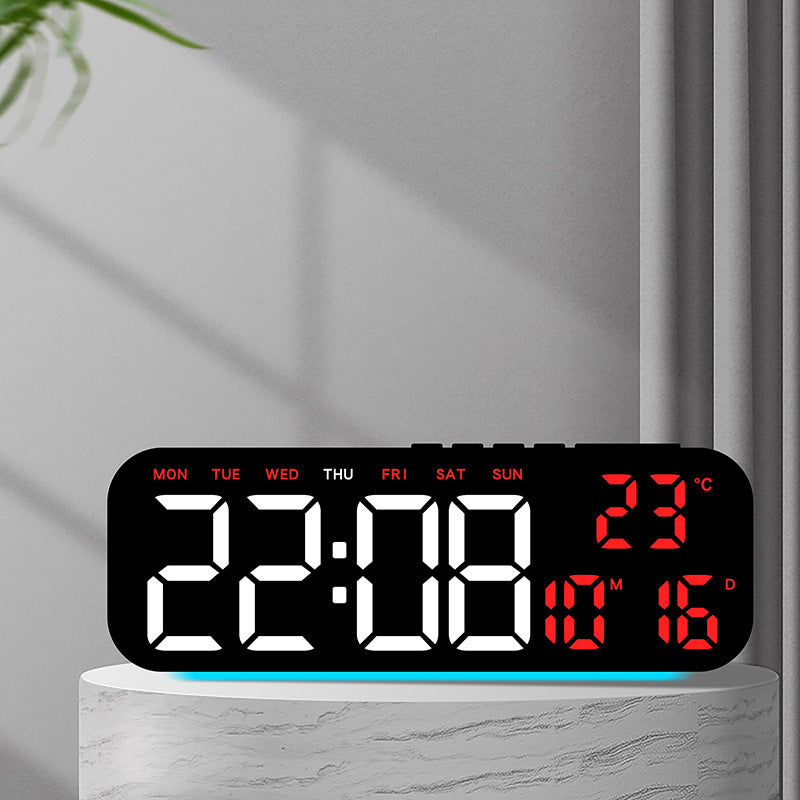 Alarm Clock With LED Display Multifunctional | Digital