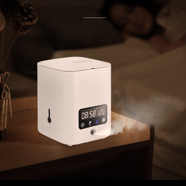 Aromatherapy Diffuser with LED Pot and Alarm Clock | Multifunctional