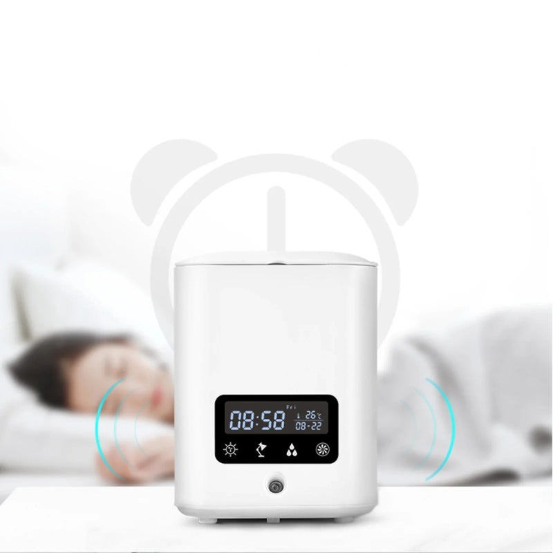 Aromatherapy Diffuser with LED Pot and Alarm Clock | Multifunctional