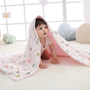Baby Blanket Infant Bed Printed Patterned | Double Layer