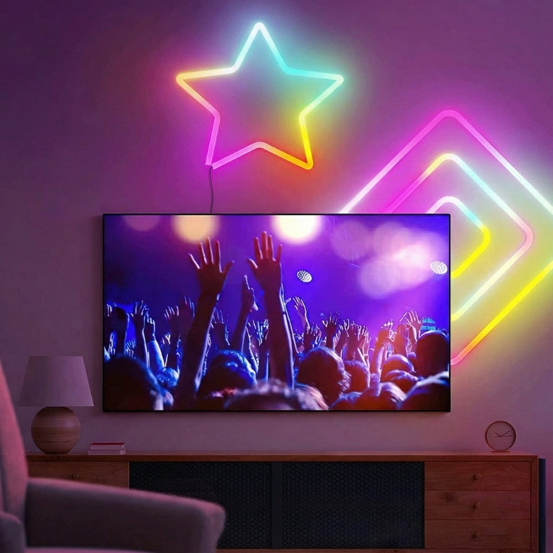 Bedroom LED Strip Lights Neon Rope | App Control