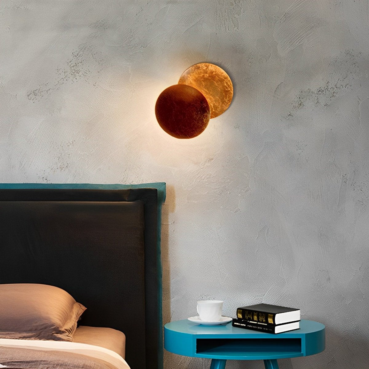 Bedroom Lights LED Wall Lamp | Moon Eclipse