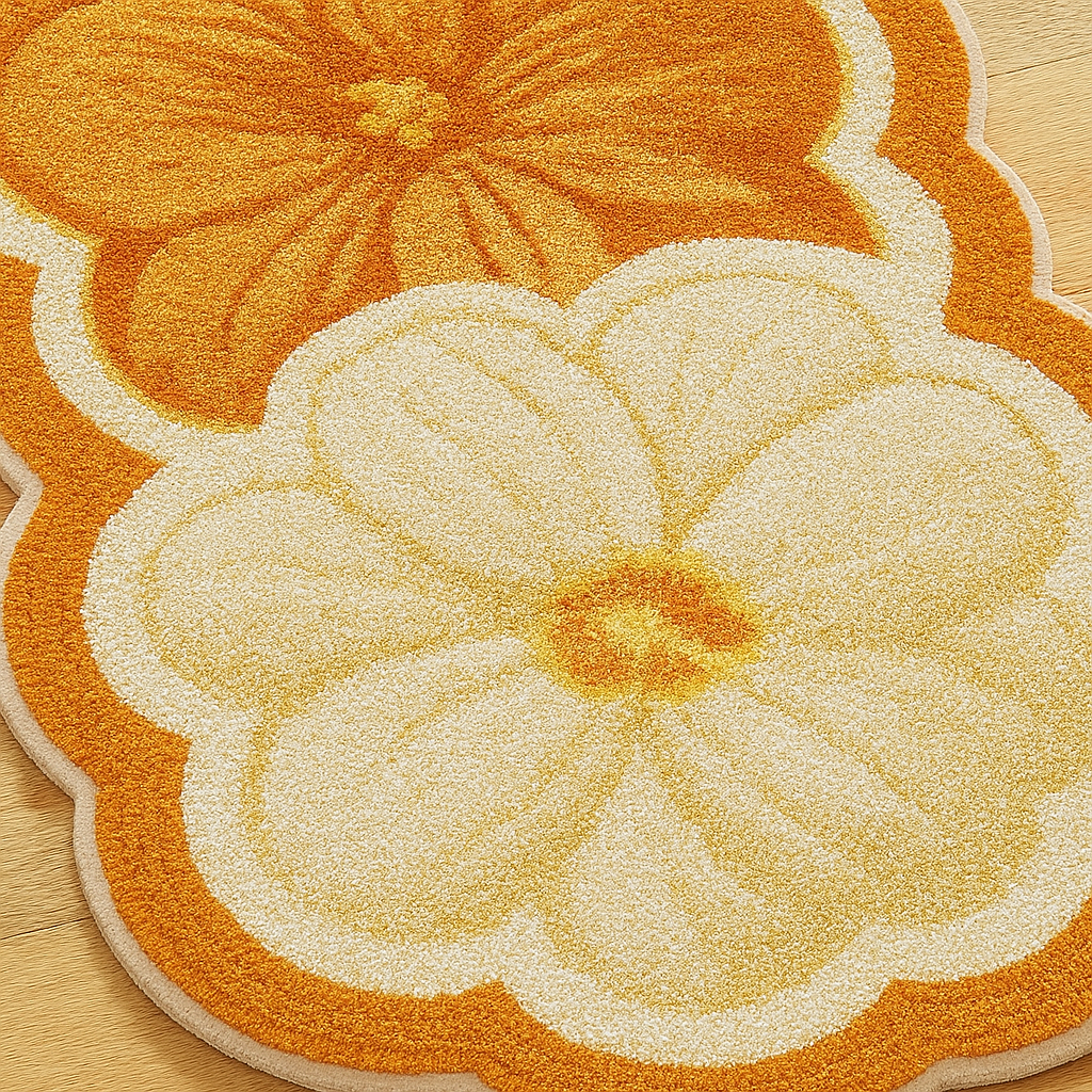 Bedroom Rug Decorative Floral | Runner