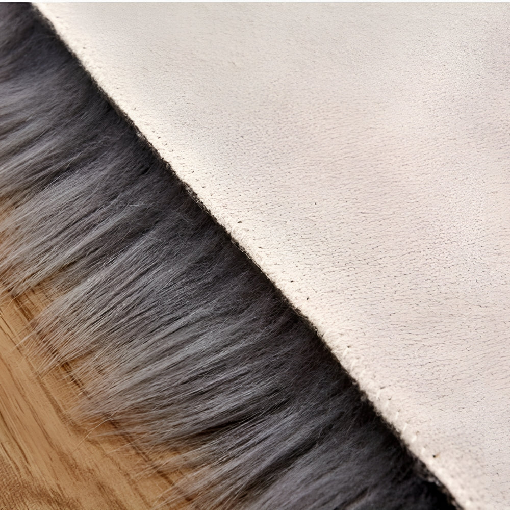 Bedroom Rug Fluffy Sheepskin Style | Soft Touch