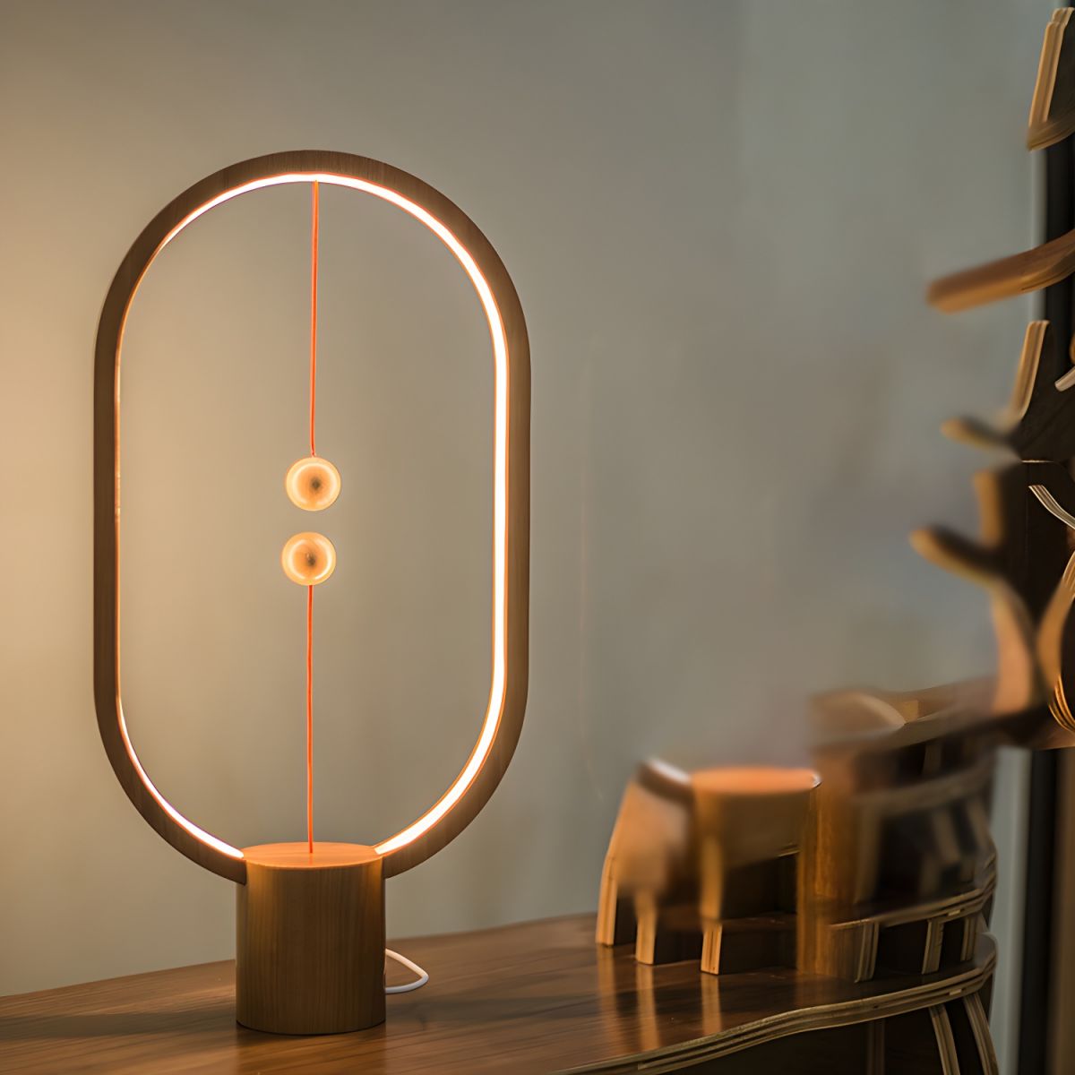 Bedside Lamps LED Bedroom | Oval Frame