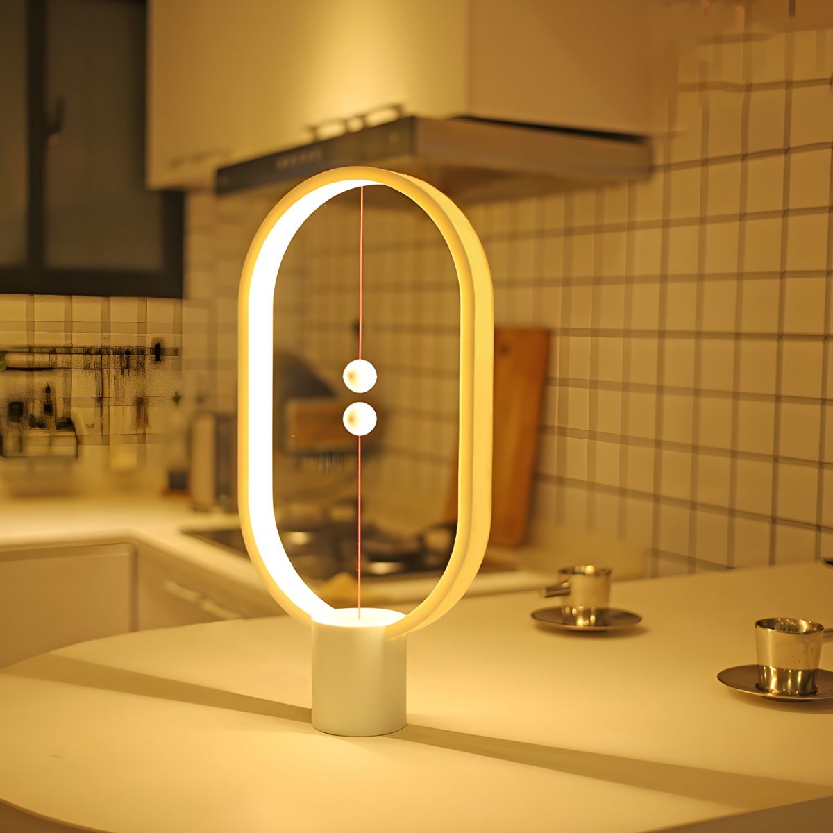 Bedside Lamps LED Bedroom | Oval Frame