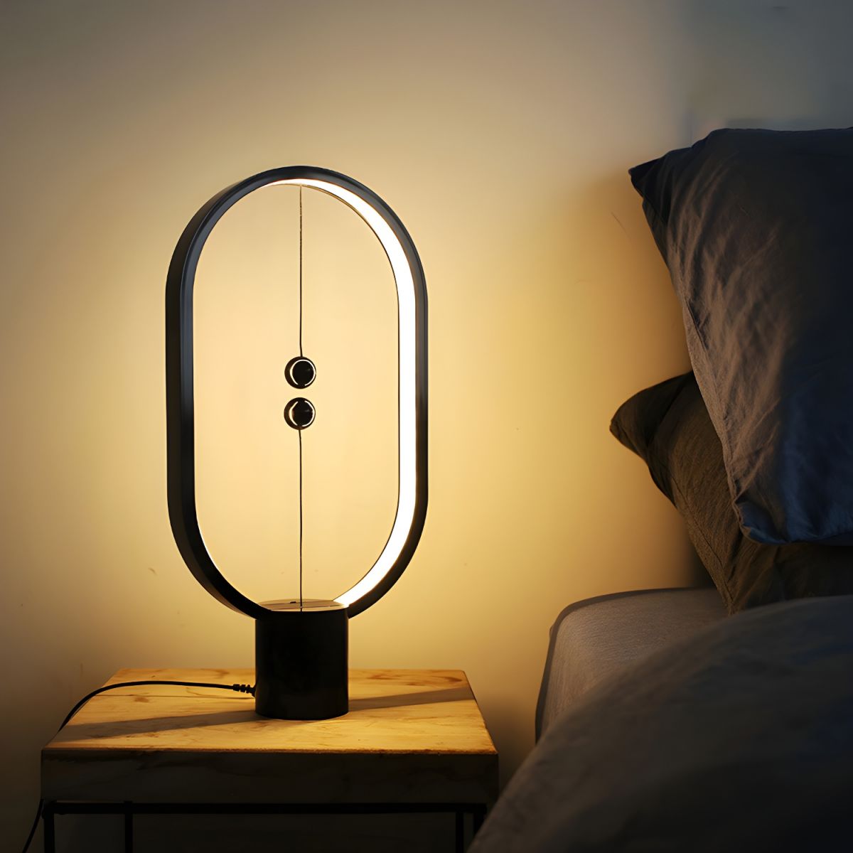 Bedside Lamps LED Bedroom | Oval Frame