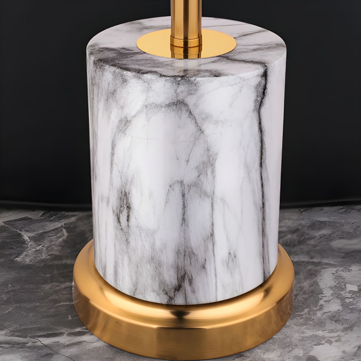 Bedside Lamps with Marble Base Design | Modern