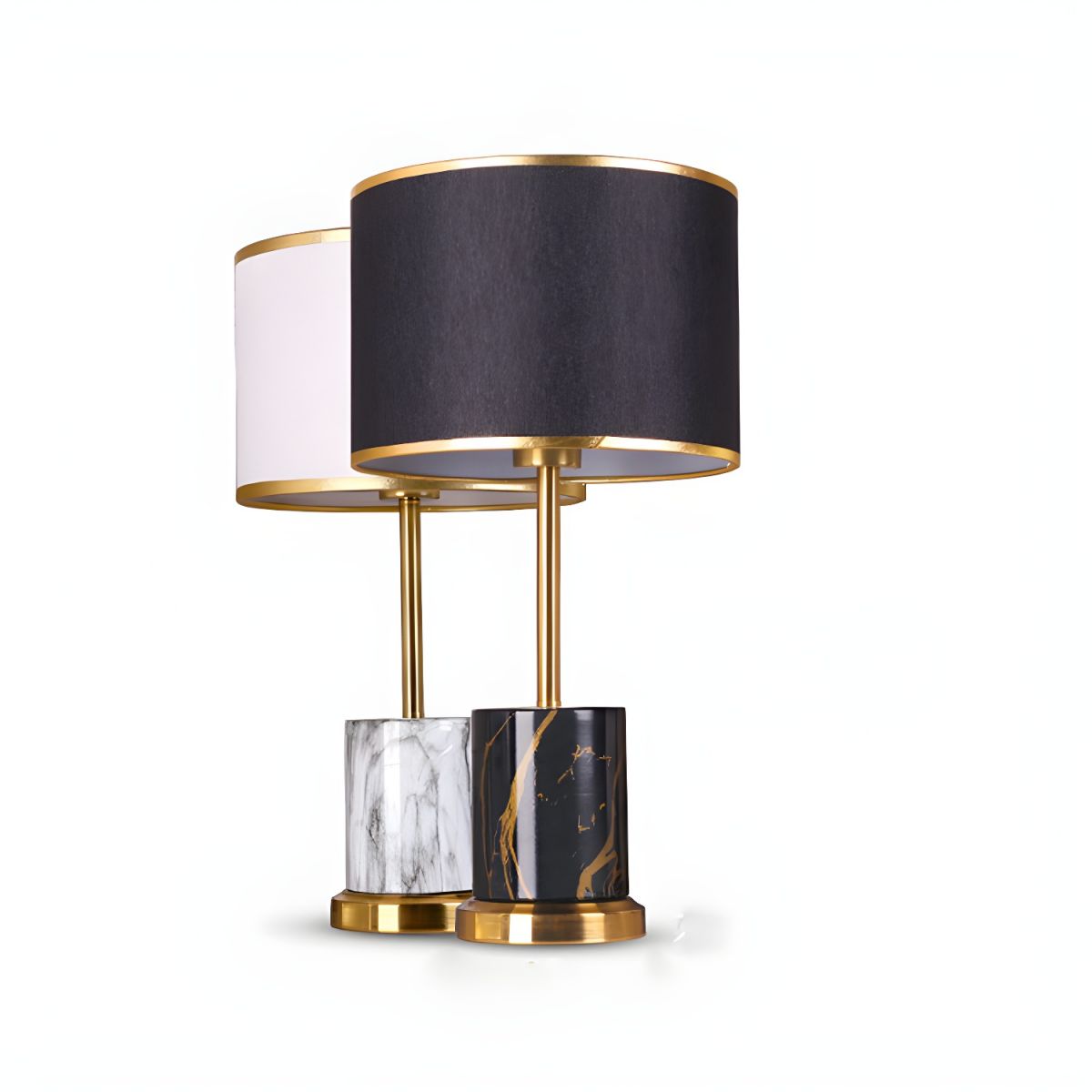 Bedside Lamps with Marble Base Design | Modern