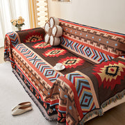 Boho Sofa Throws Decorative Couch Blanket | Living Room