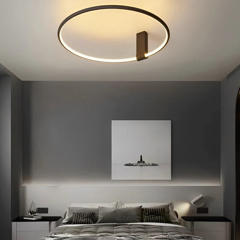 Ceiling Light LED Modern Ring Design | Bedroom Living Room