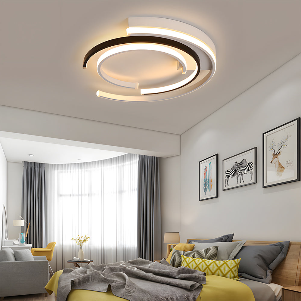 Ceiling Lights LED Living Room | Sculptural Rings