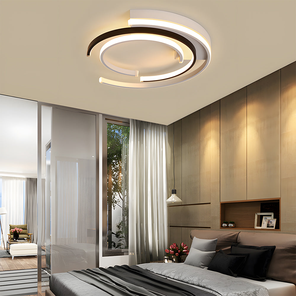 Ceiling Lights LED Living Room | Sculptural Rings