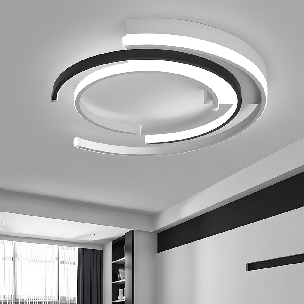Ceiling Lights LED Living Room | Sculptural Rings