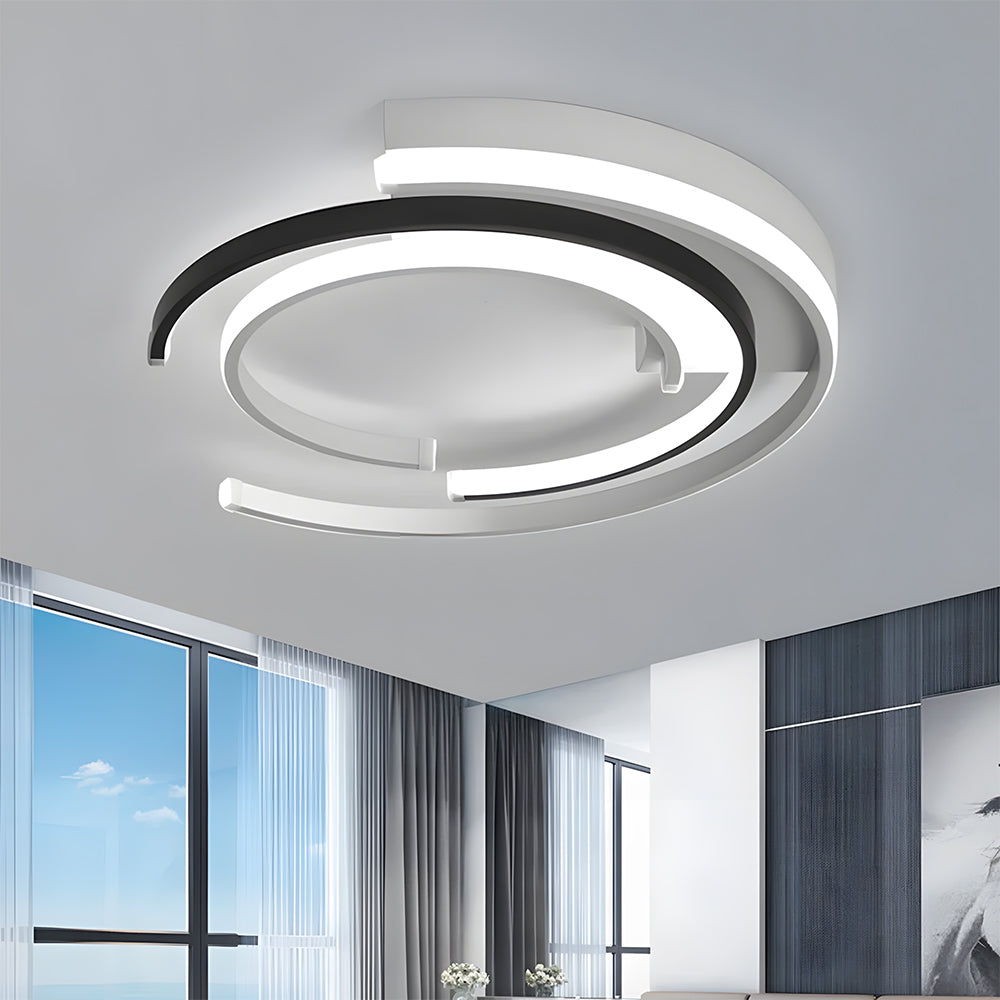 Ceiling Lights LED Living Room | Sculptural Rings