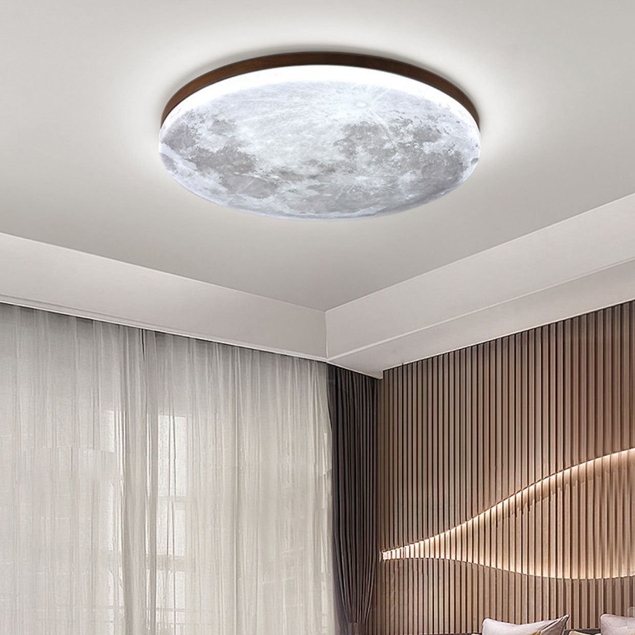 Ceiling Lights Modern LED Moon Design | Bedroom & Living Room Lighting