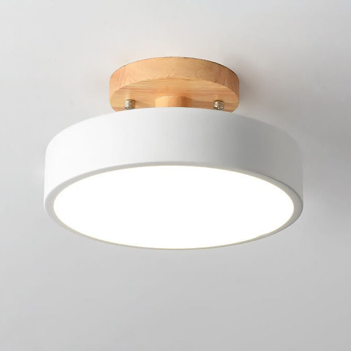 Ceiling Lights Modern LED Semi Flush | Minimal Round Fitting