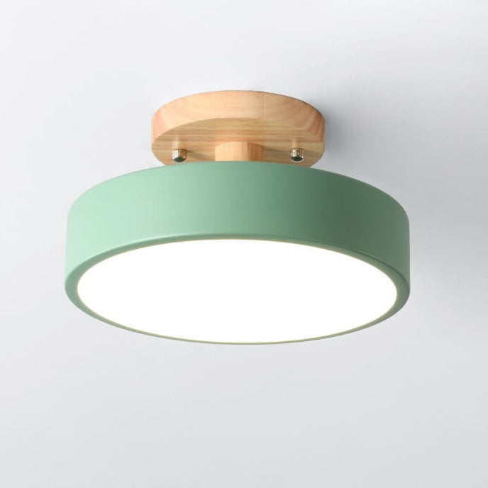 Ceiling Lights Modern LED Semi Flush | Minimal Round Fitting