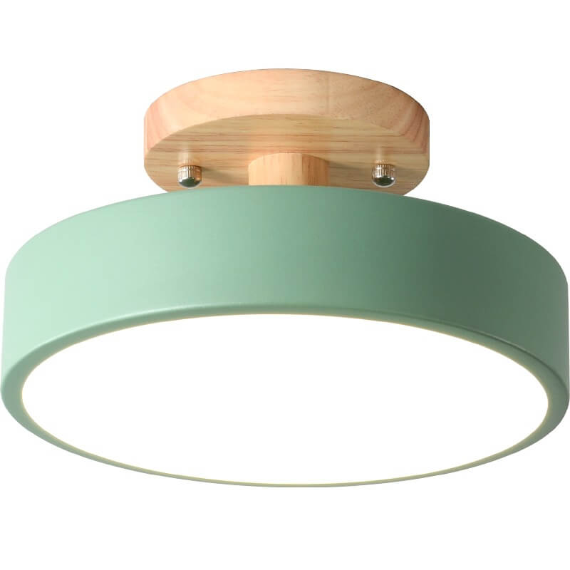 Ceiling Lights Modern LED Semi Flush | Minimal Round Fitting