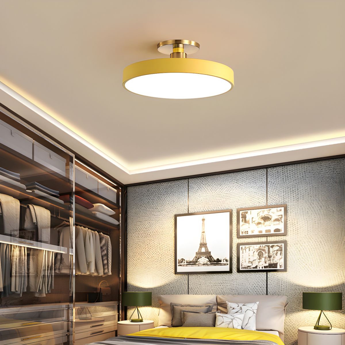 Ceiling Lights Modern LED Semi-Flush | Round