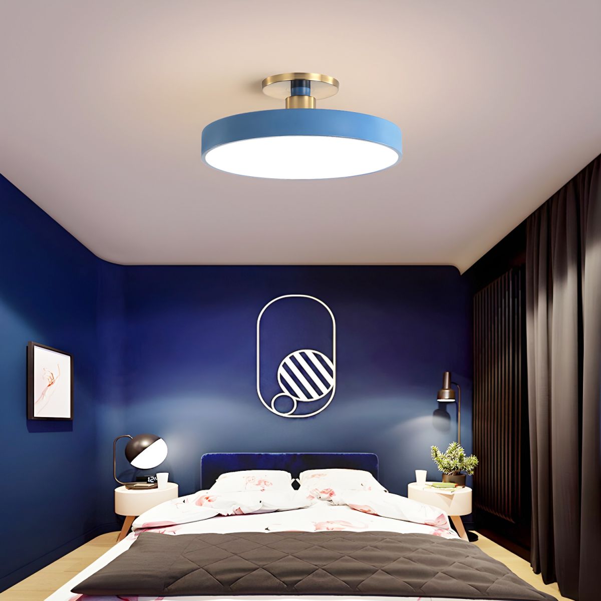 Ceiling Lights Modern LED Semi-Flush | Round