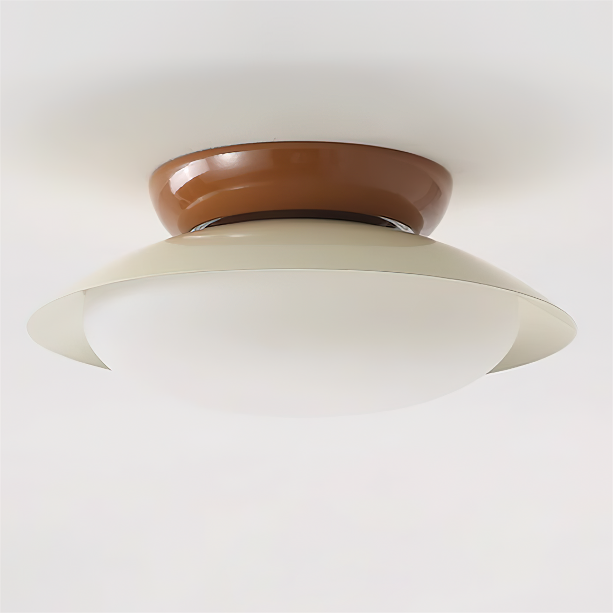 Ceiling Lights Modern LED Semi Flush | Two-Tone Design Fitting