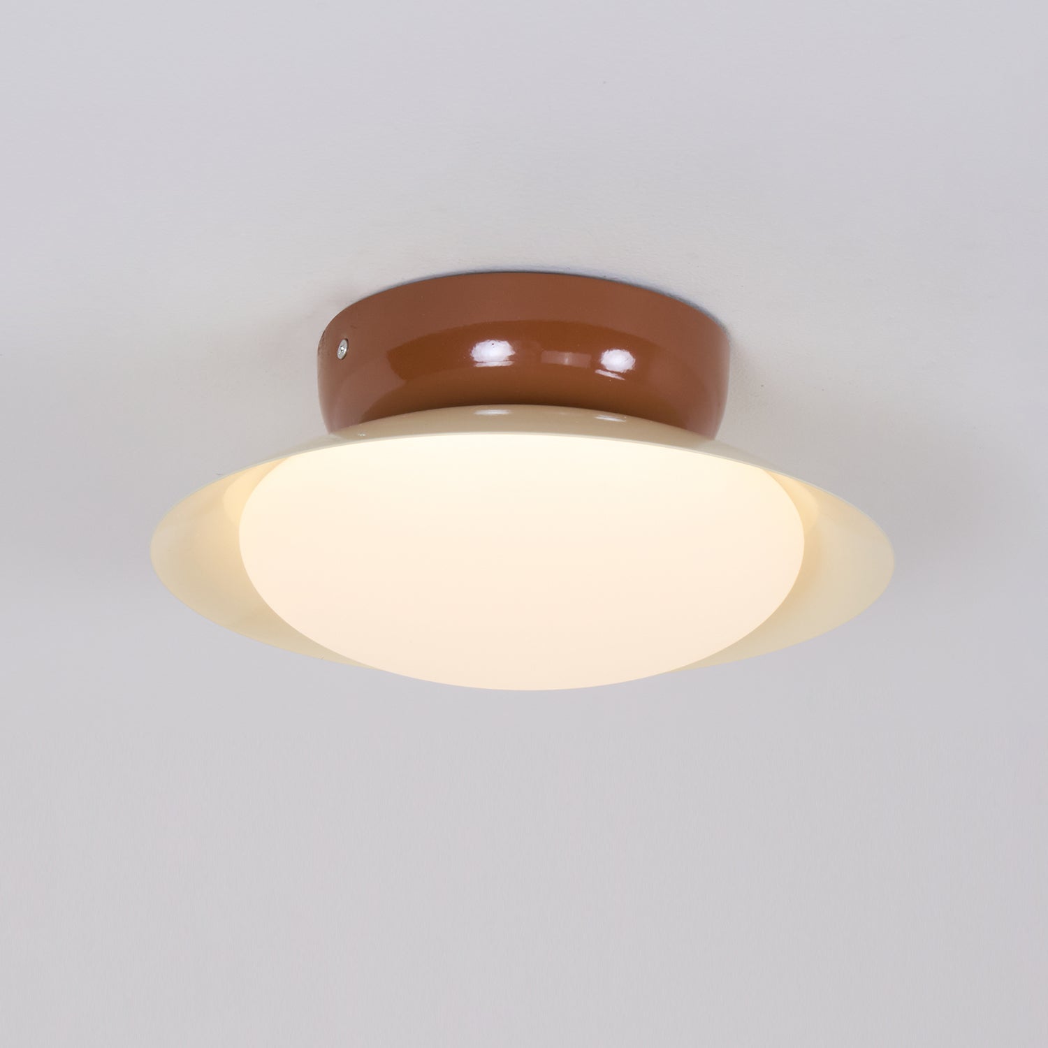 Ceiling Lights Modern LED Semi Flush | Two-Tone Design Fitting