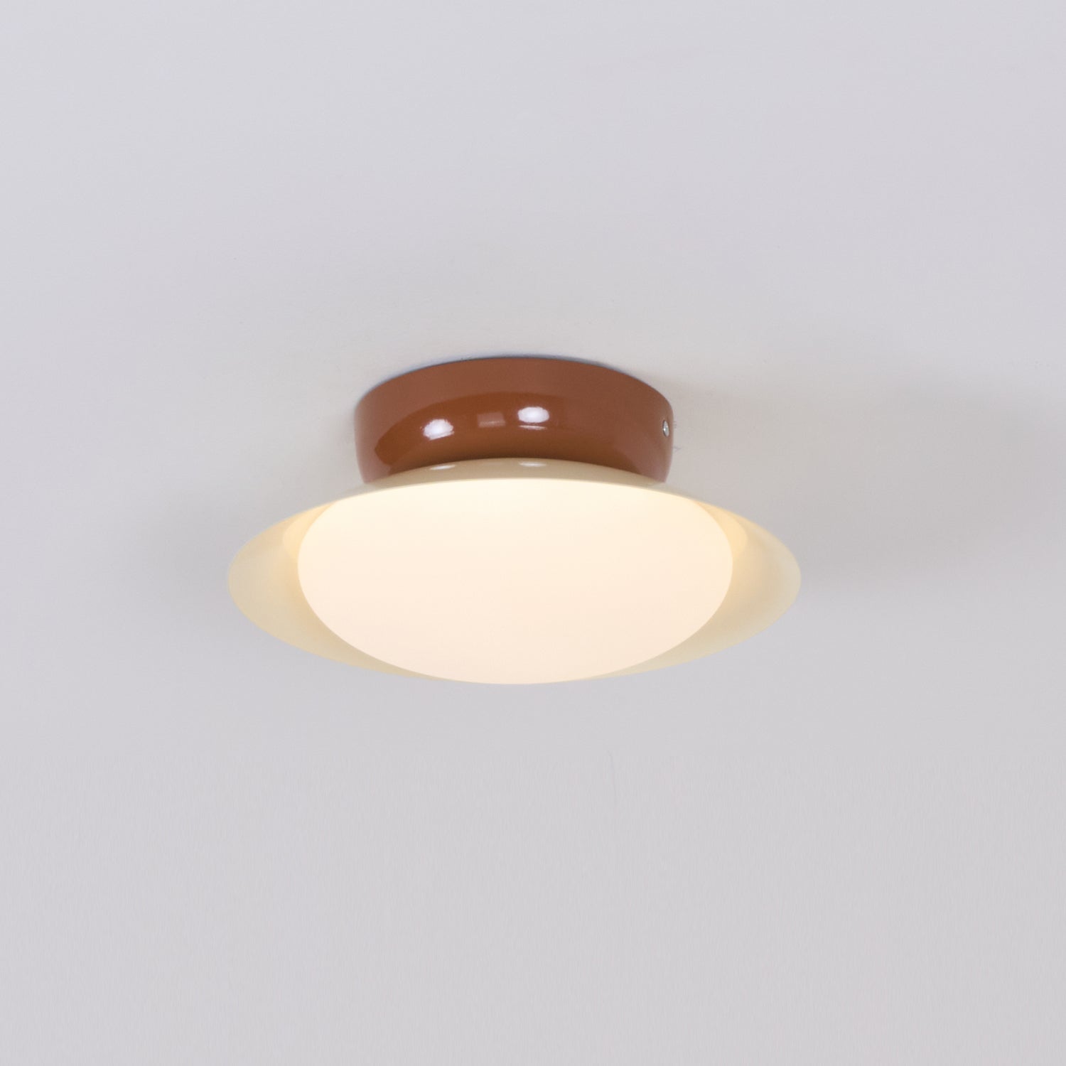 Ceiling Lights Modern LED Semi Flush | Two-Tone Design Fitting