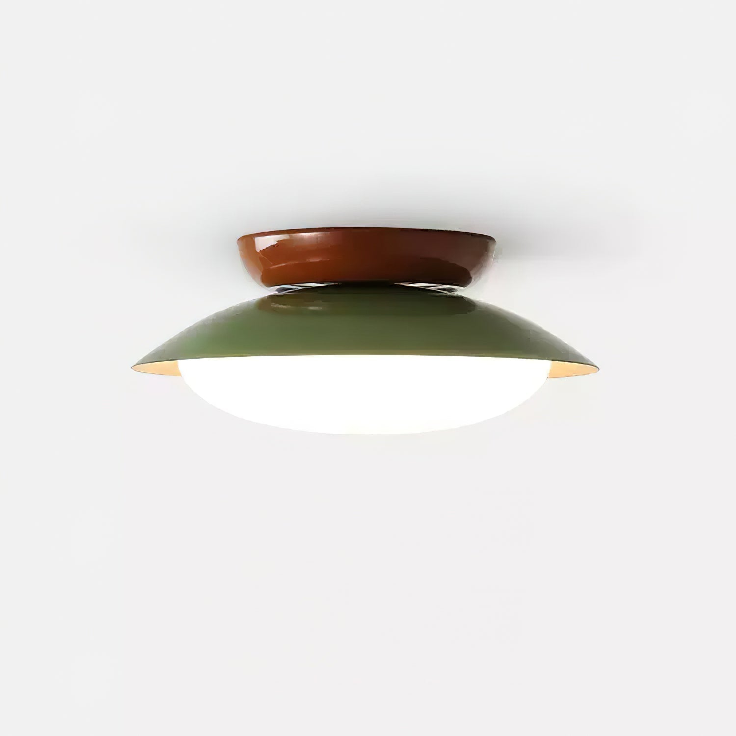 Ceiling Lights Modern LED Semi Flush | Two-Tone Design Fitting
