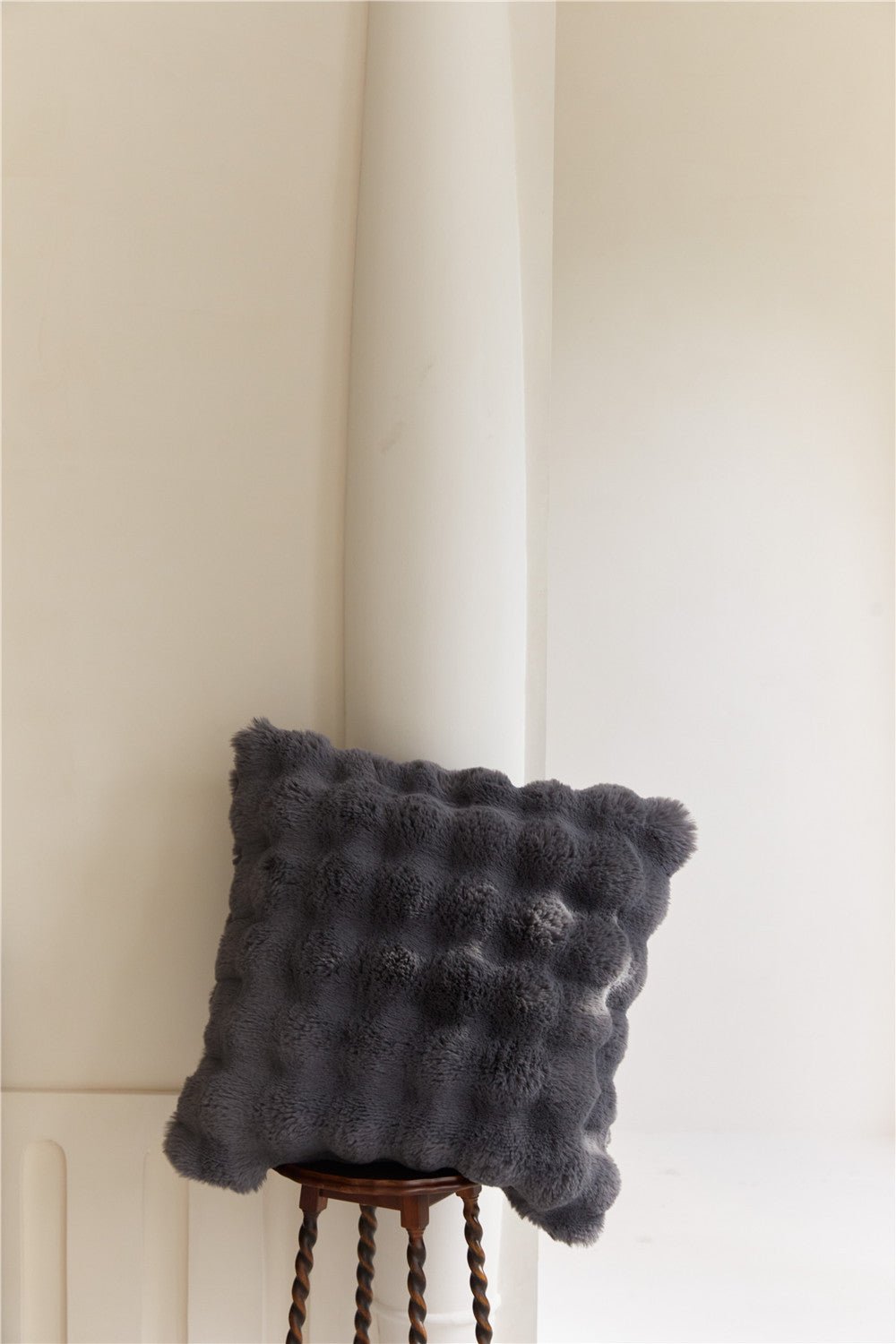 Cuddle Cushions Square Textured Couch | Neutral