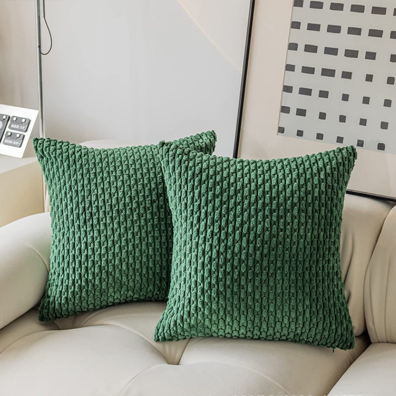 Cushions Cover Textured Couch | Ribbed