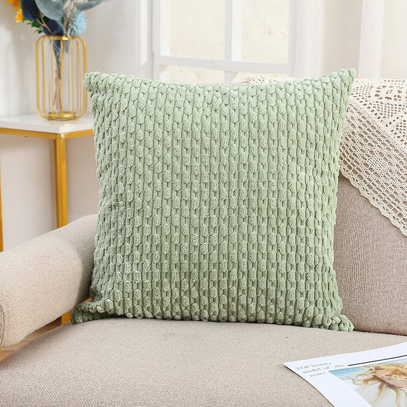 Cushions Cover Textured Couch | Ribbed