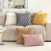 Cushions Cover Textured Sofa | Living Room