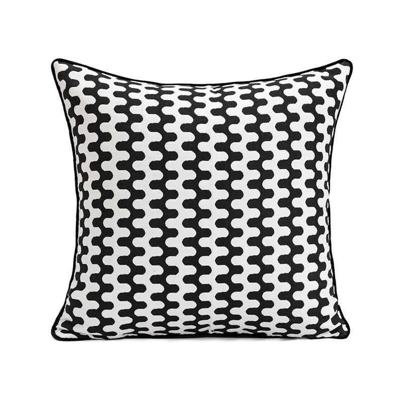 Cushions Cover with Modern Geometric Pattern for Sofa or Couch | Decorative