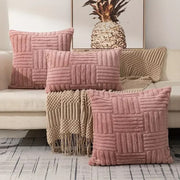 Cushions Cover with Raised Textured Pattern for Sofa or Couch | Decorative