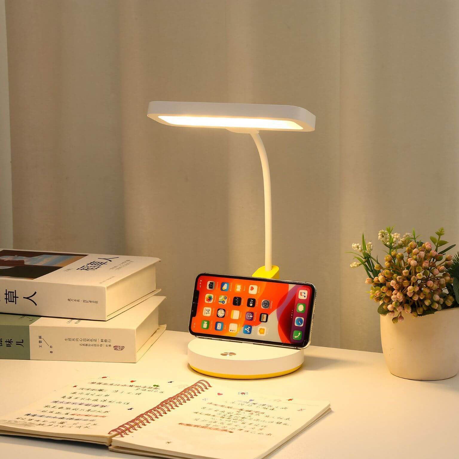 Desk Lamp LED Touch Portable | Bedside Light
