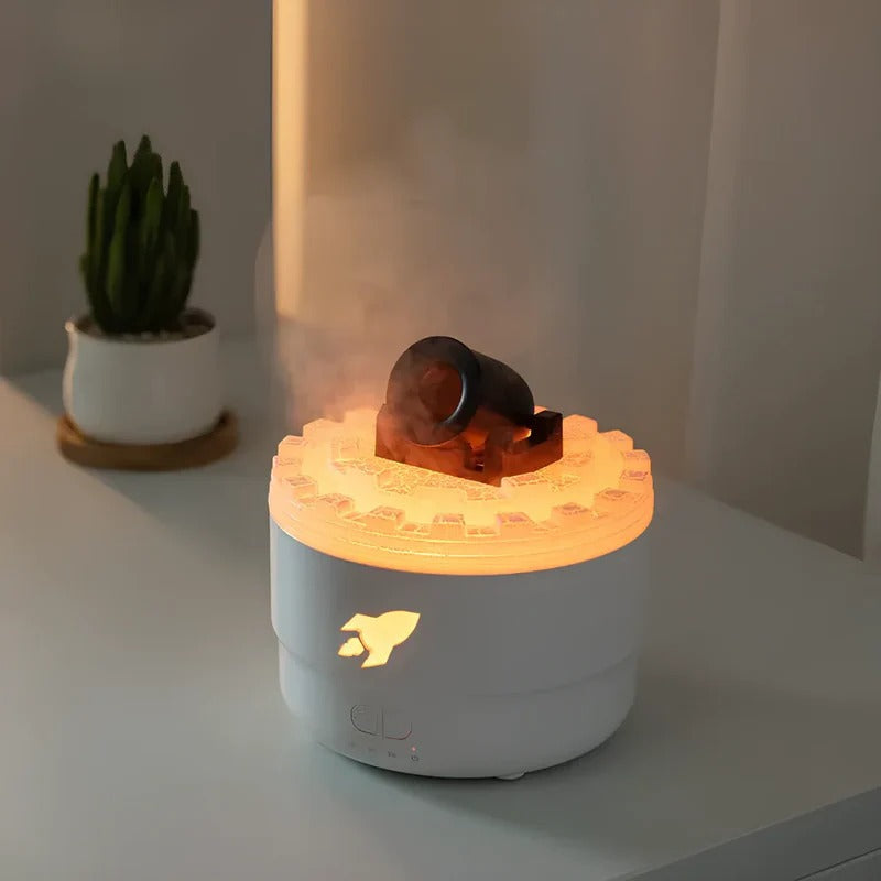 Diffuser Rocket Design Bedroom | LED Mist