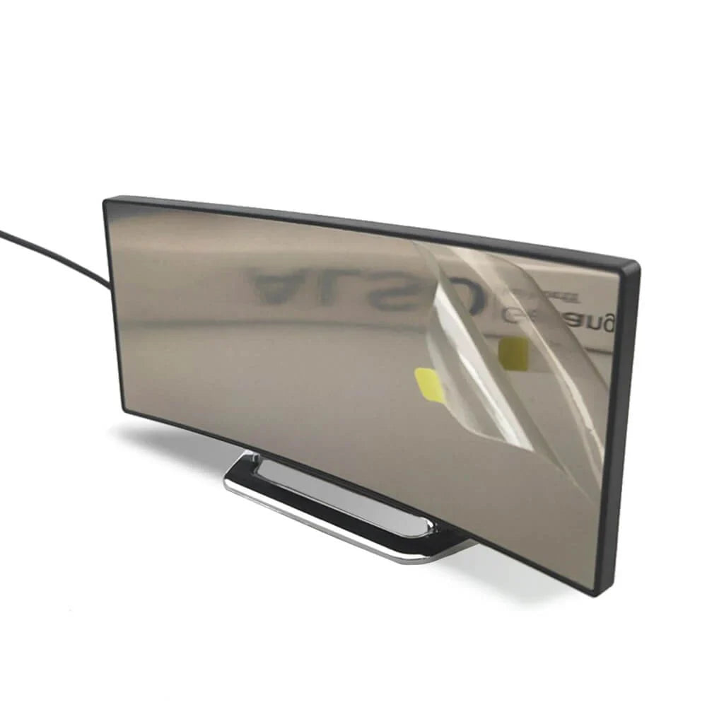 Digital LED Display Alarm Clock | Curved Design