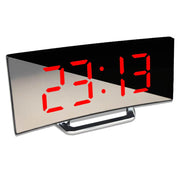 Digital LED Display Alarm Clock | Curved Design