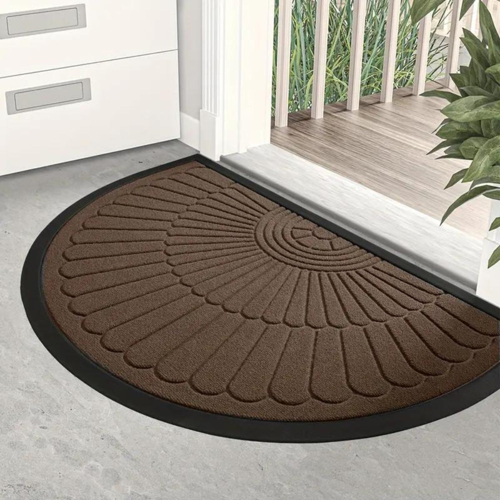 Doormat Outdoor Non-Slip | Half-Moon Design
