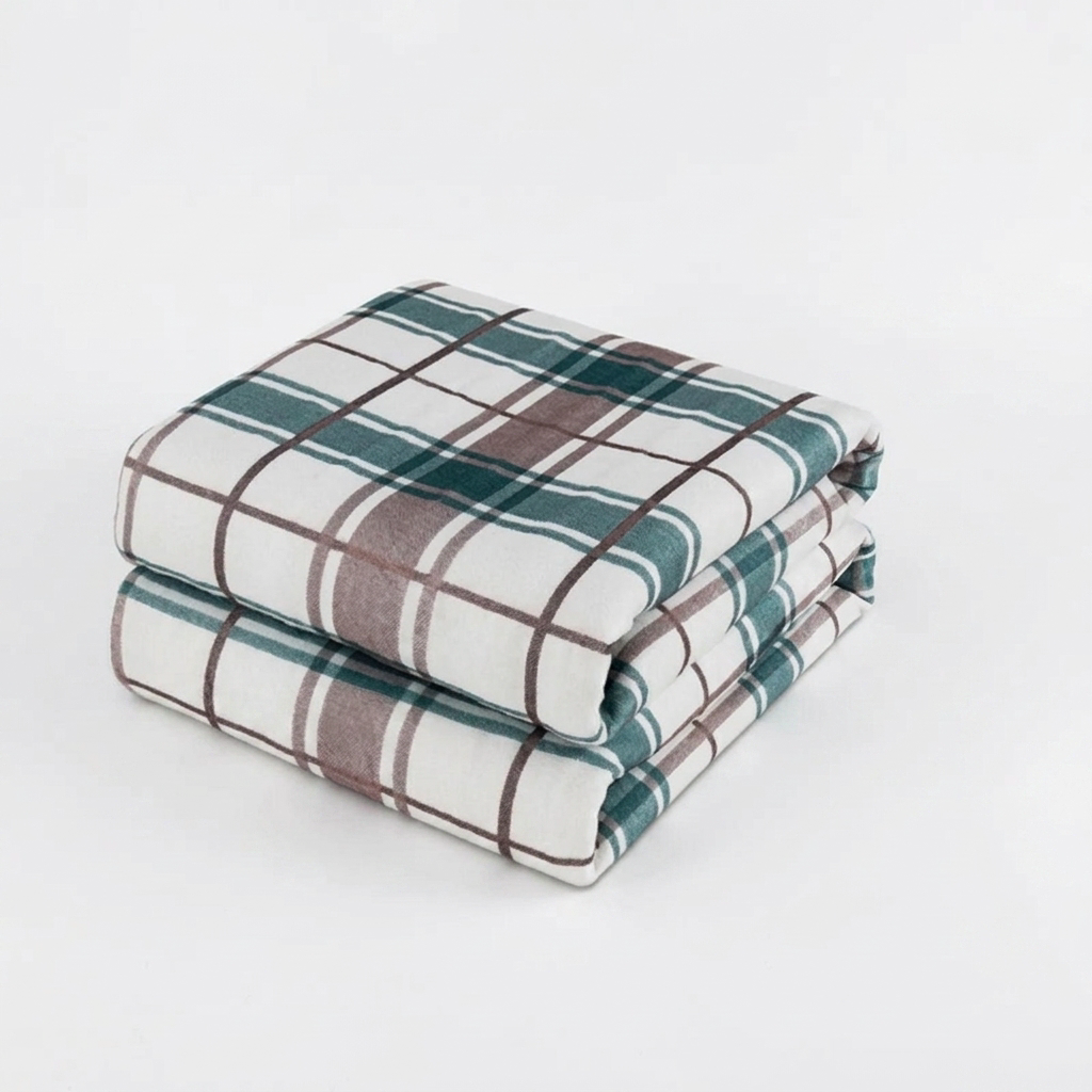 Electric Blanket Heated Sofa Bed | Plaid Design